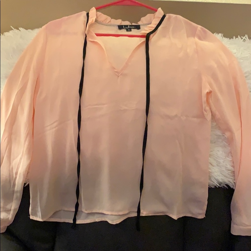4/$30 Lulus pink blouse